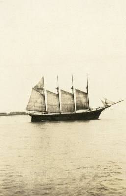 Four Masted Schooner 