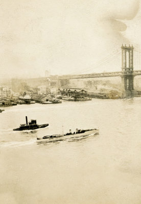 Heading Towards the Brooklyn Bridge  