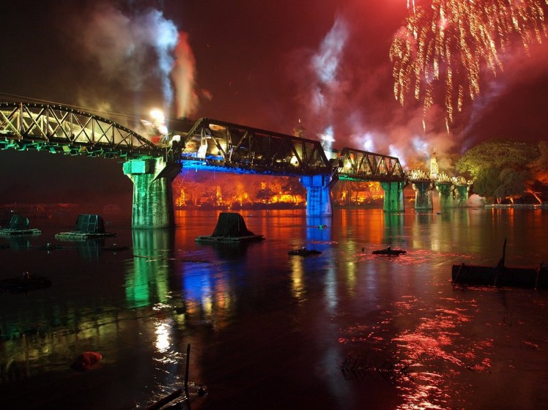 Light and Sound Festival - Kanchanaburi - 2009