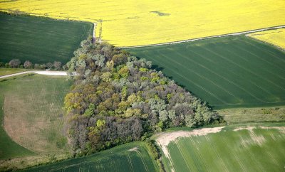 Aerial photography over County Durham