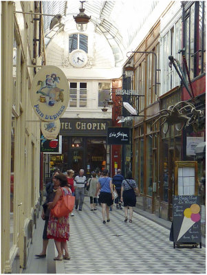 Htel Chopin, passage Jouffroy