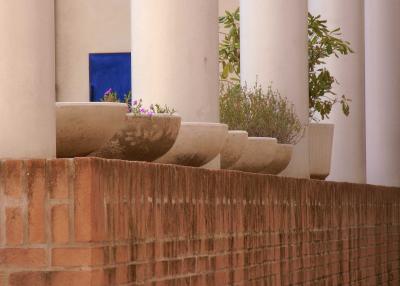 Pots and Blue Door