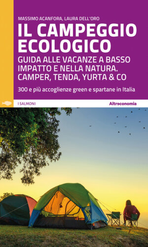 Copertina guida libro campeggio ecologico