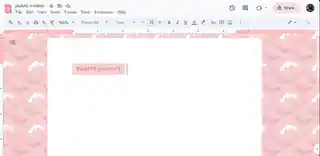 pinkity winkity google docs