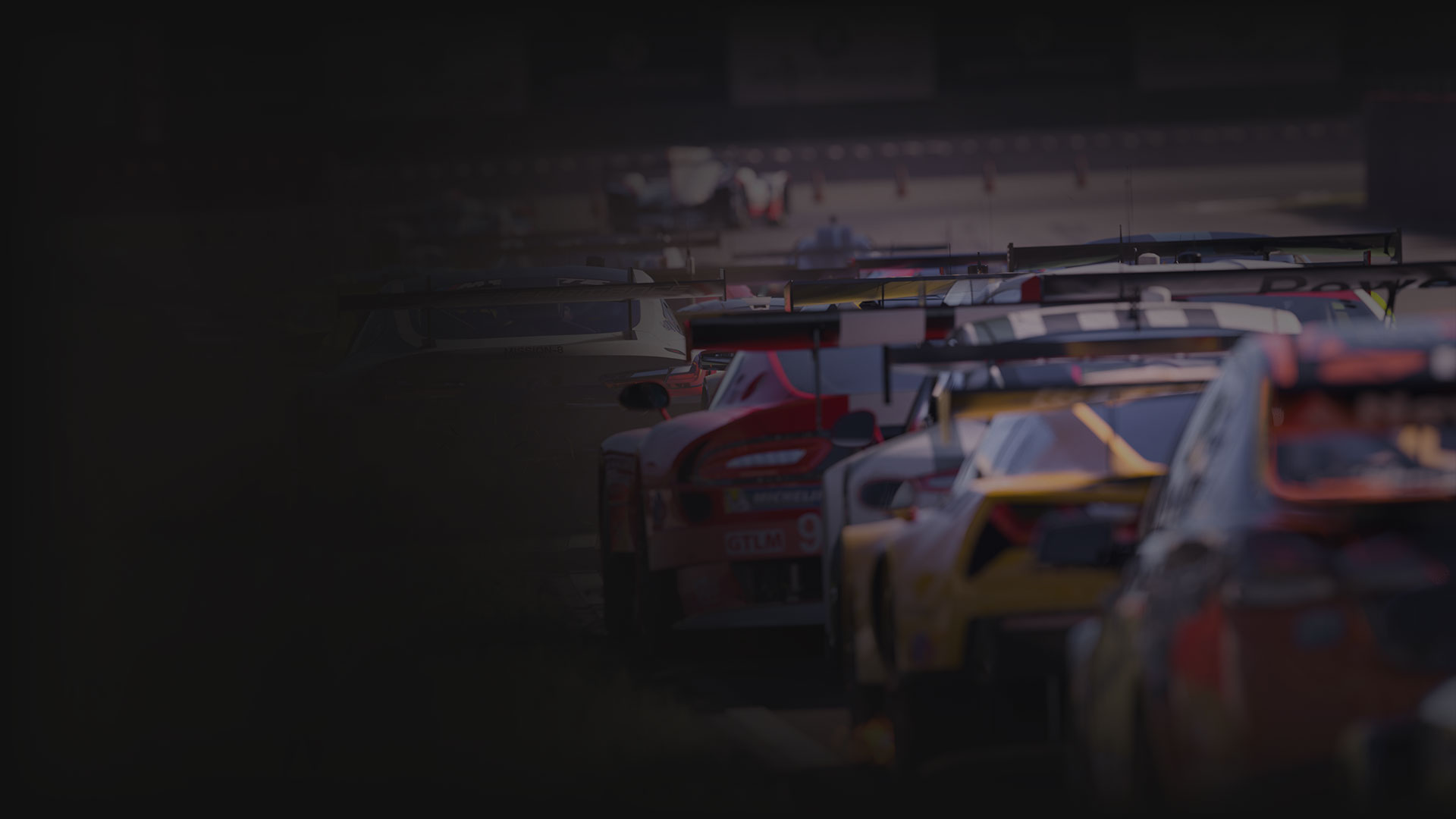 Forza Motorsport, autók szorosan egymás mellett haladva versenyeznek egy versenypályán