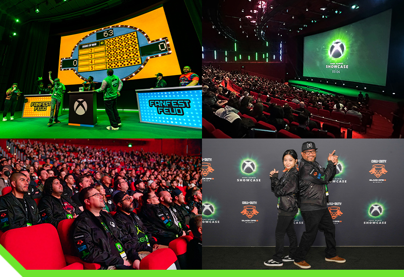 Подборка изображений с мероприятия Fanfest Xbox Games Showcase Premier Event в Лос-Анджелесе