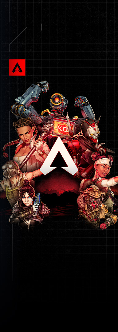 Groupe de personnages d’Apex Legends