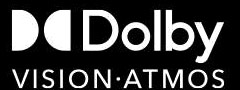 Logo Dolby Vision i Atmos