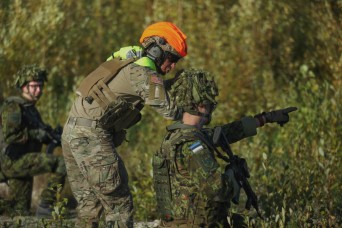 Maryland National Guard Trains Estonians During Exercise