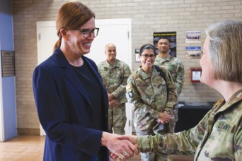 Skelly visits Fort Cavazos, discusses quality of life, readiness