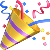 Party popper emoji