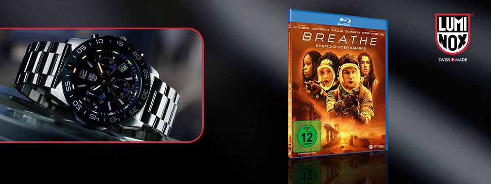 Gewinnen Sie eine Luminox Uhr plus BluRay!