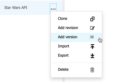 APIM Versions Add