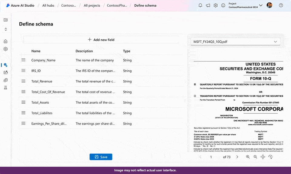 graphical user interface, application, table