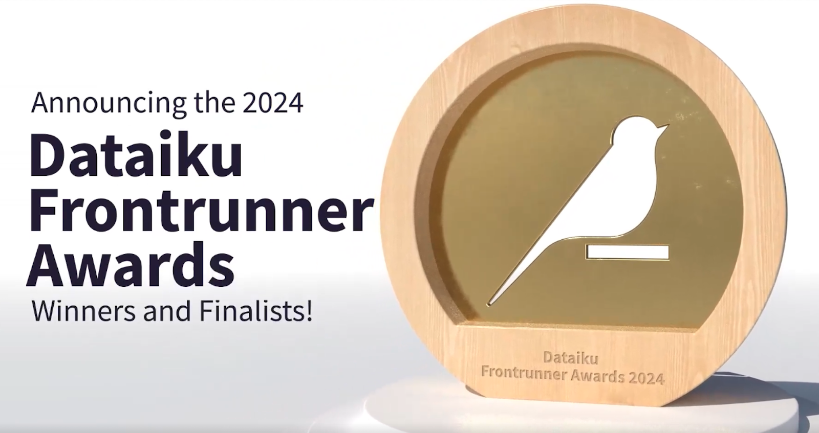 Dataiku Frontrunner Award winners