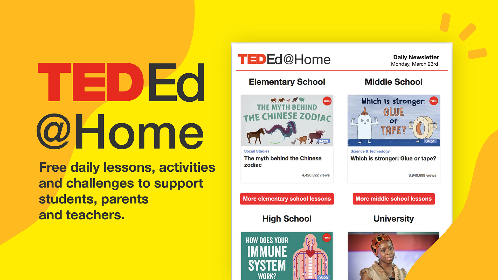 How TED-Ed is helping families, students and teachers navigate the COVID-19 pandemic