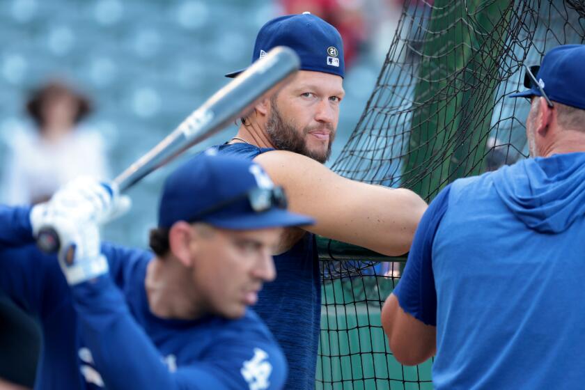 Anaheim, California September 3, 2024-Dodgers pitcher Clayton Kershaw.