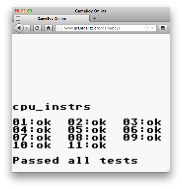 GameBoy Online (This emulator)