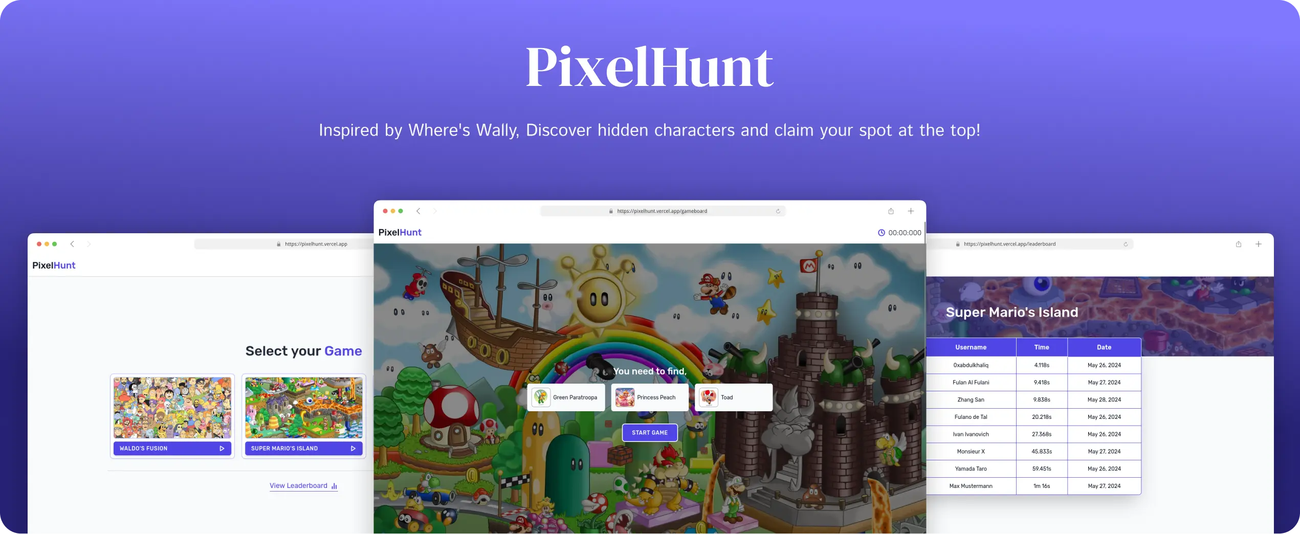 Pixel Hunt