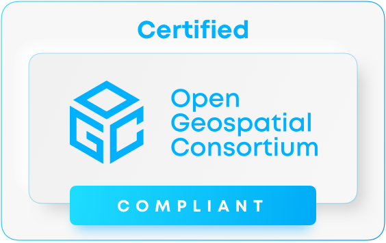 Certified OGC Compliant Logo