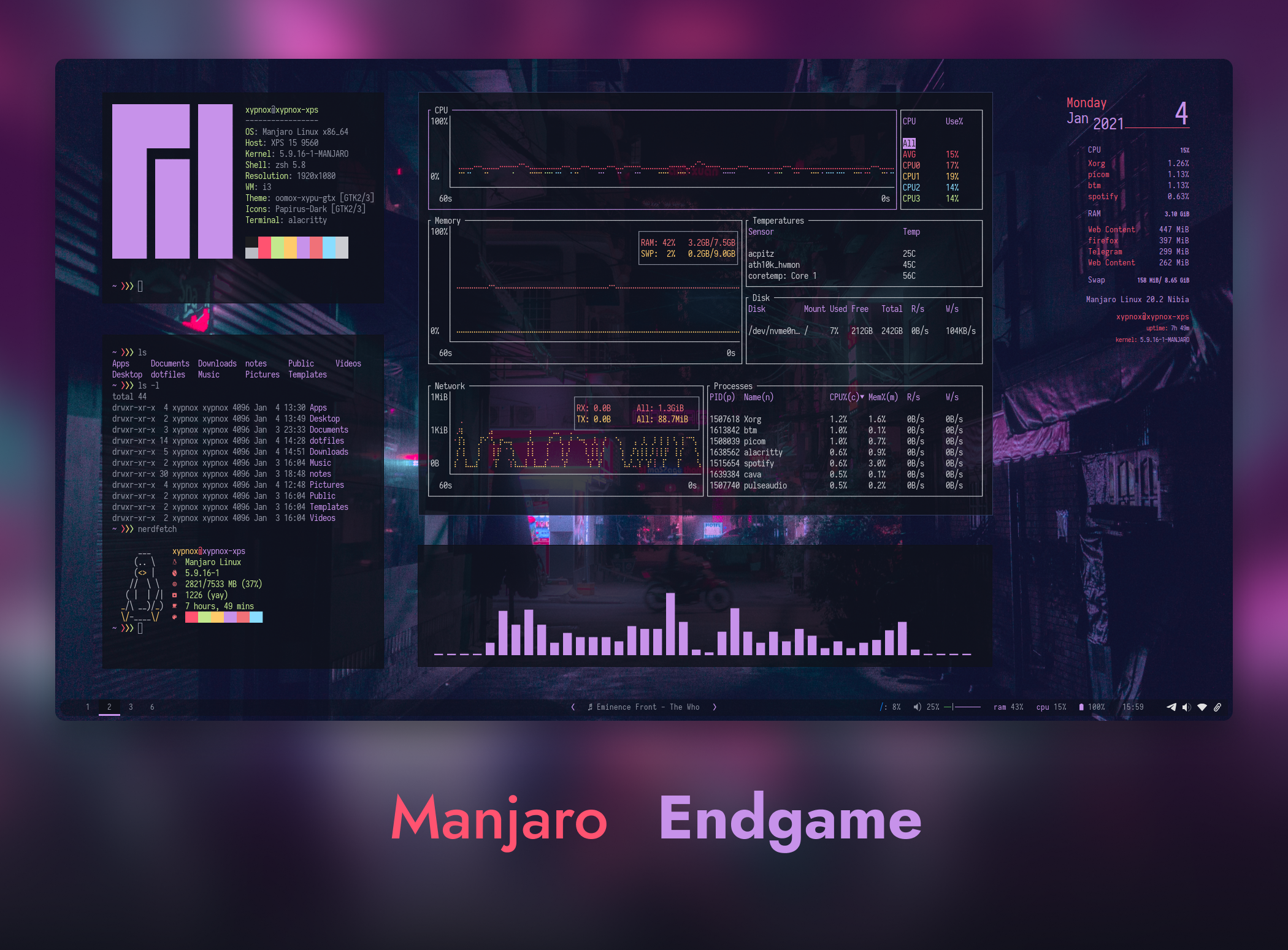 Manjaro Endgame