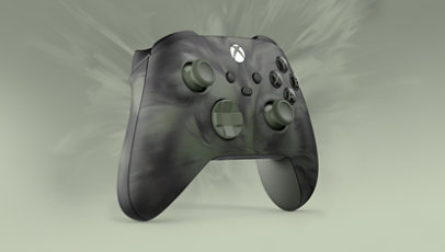 Image de face de la manette sans fil Xbox – Édition spéciale Nocturnal Vapor.