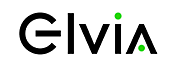 A logo with the text "CIVIA" in black capital letters. The dots above the "i" are green.