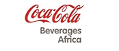 O logotipo da África das bebidas da Coca-Cola em um plano de fundo branco.