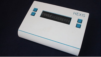 Refreshable Braille display from Vembi.