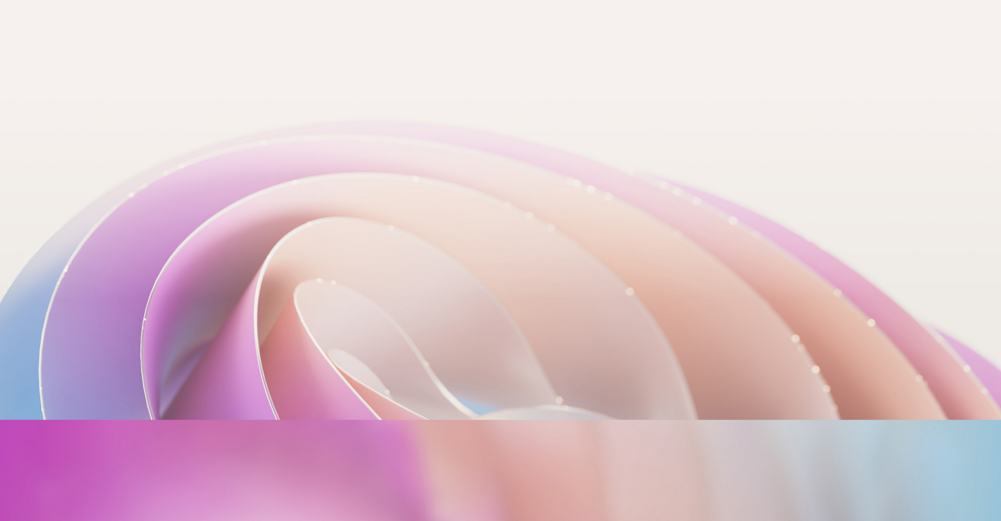 Abstract image featuring smooth, flowing curves in soft pink and purple hues with a subtle, light-diffusing effect.