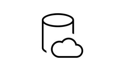 Pictogram van een cloudserver