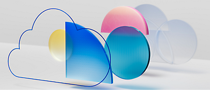 blog image with different colour circles and shapes