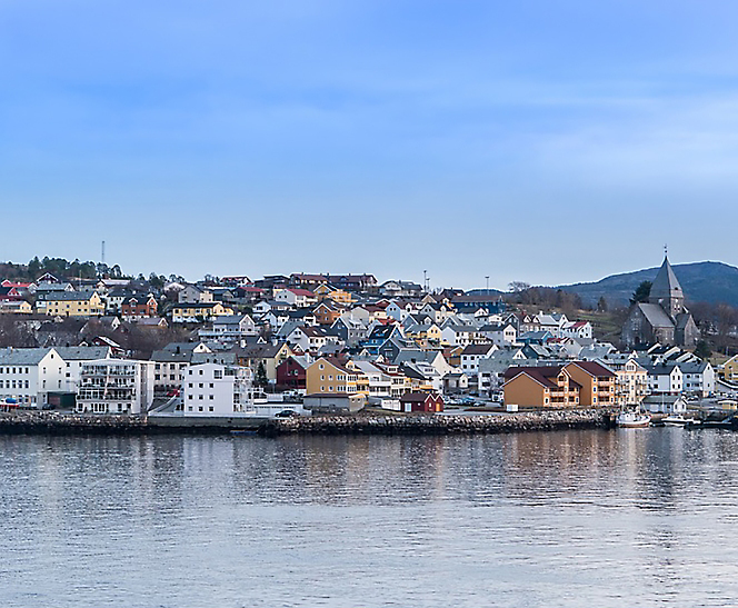 A group of buildings