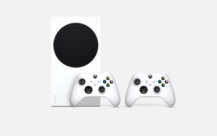 Xbox Series S and Xbox ワイヤレス コントローラー ロボット ホワイト の画像