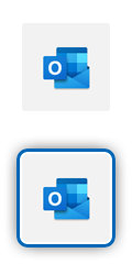 Microsoft Outlook 標誌