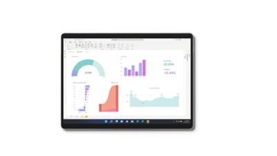 Surface Pro 8 tablettitilassa