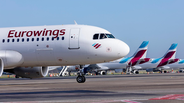 A close-up of a plane