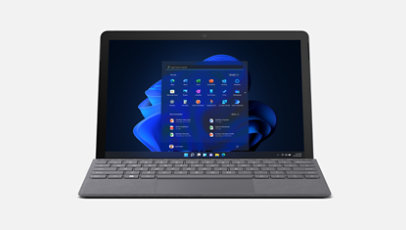 Een Surface Go 3 voor zakelijk gebruik.