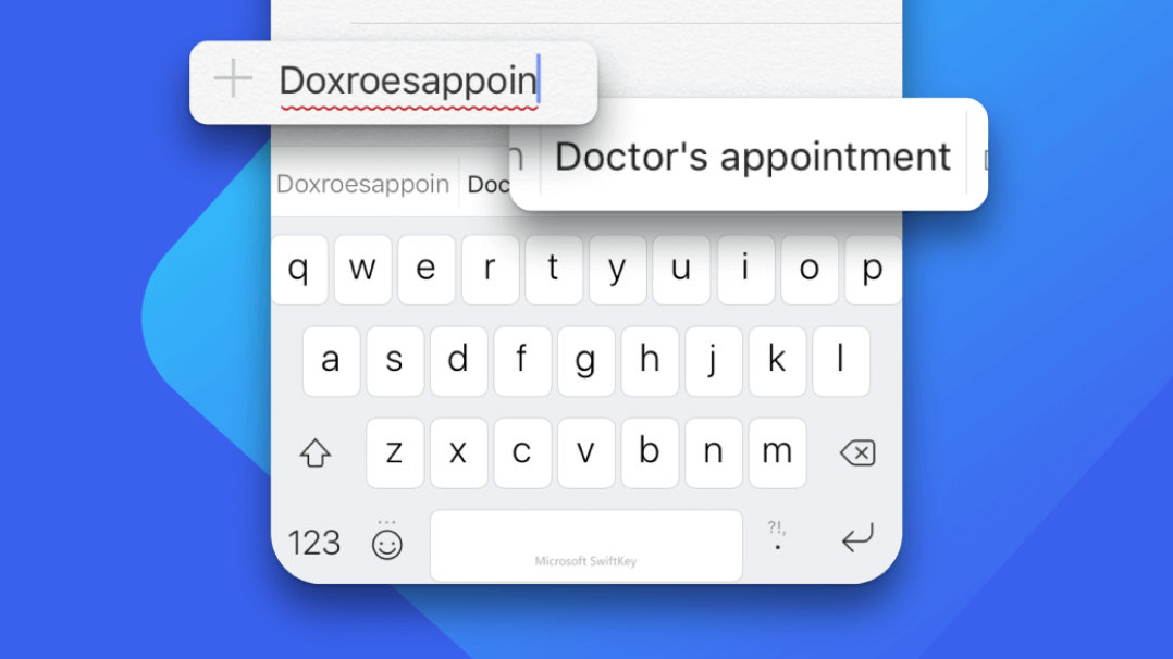 SwiftKey autocorrect demonstration