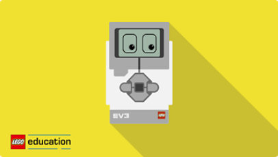 An item from the LEGO MINDSTORMS set shown as an illustration. 