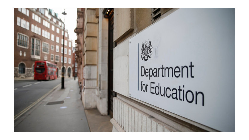 Street view of the Department for Education building.