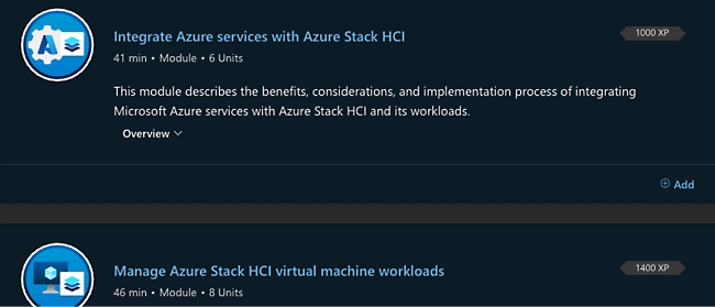 Captura de pantalla de integración de la serie de Azure con la pantalla de Azure Stack.