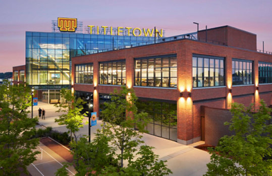 TitleTown building view