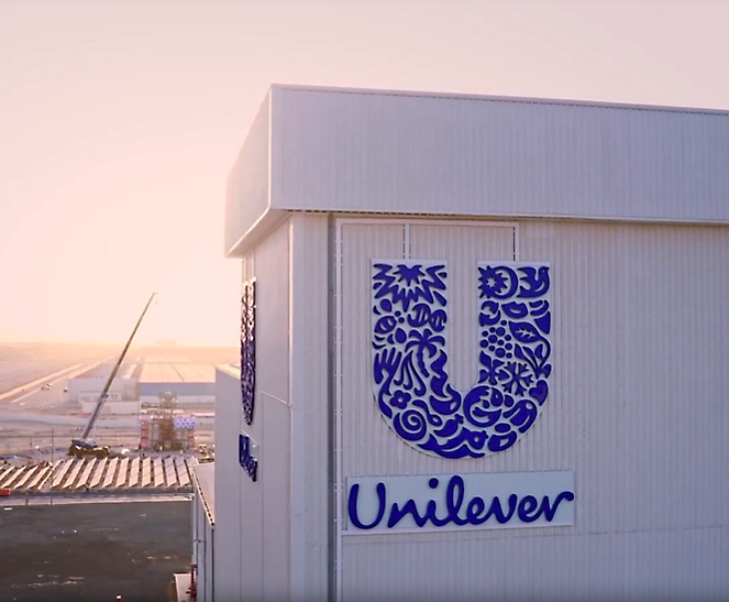 Unilevers webbplats