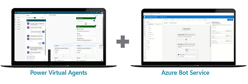 Power Virtual Agents und Azure Bot Service.