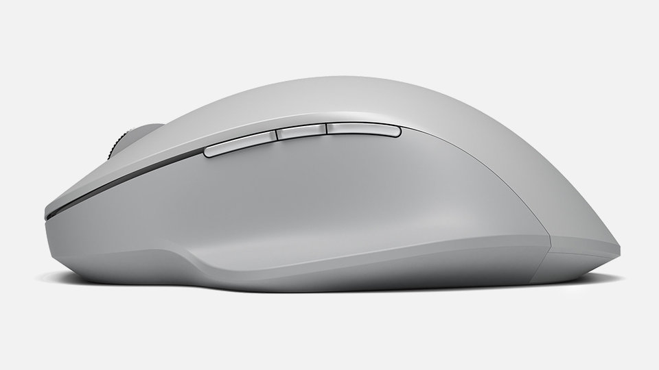 Surface Precision Mouse s pohledem na programovatelná tlačítka