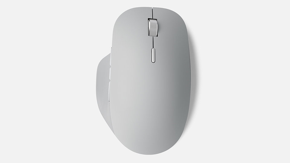 Surface Precision Mouse, pohled shora