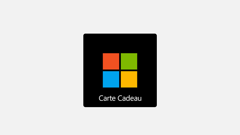 Carte cadeau Microsoft