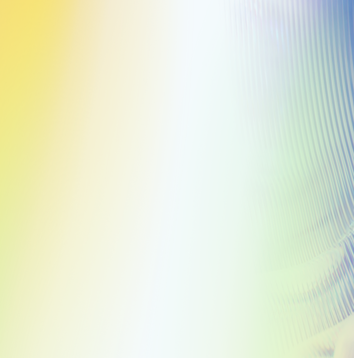 Ein abstrakter Hintergrund mit einem Farbverlauf aus sanften Pastellfarben wie Gelb, Weiß und Hellblau