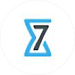 Icon of a stylized hourglass with a blue outline and a black letter Z in the center.